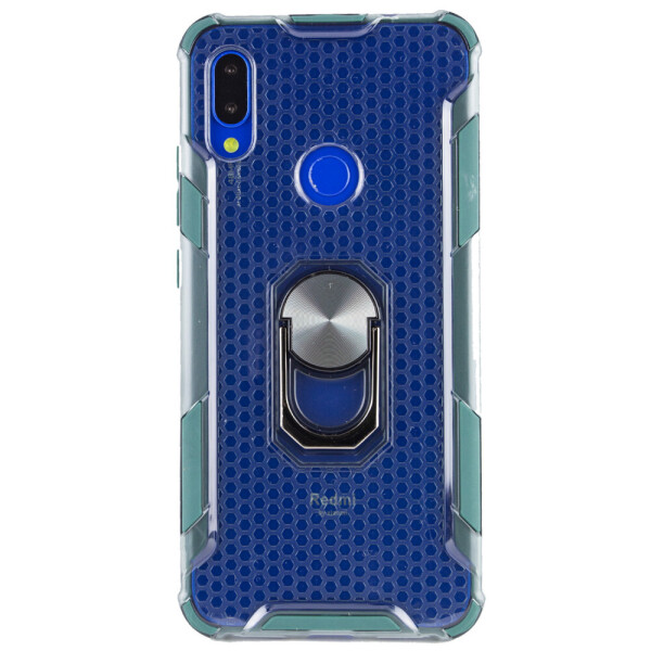 

Ударопрочный чехол Honeycomb Ring для Xiaomi Redmi Note 7s Темно-зеленый (57115913)