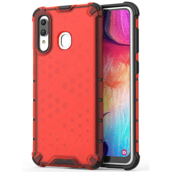 

Ударопрочный чехол Honeycomb для Samsung Galaxy A30 Красный (105973)