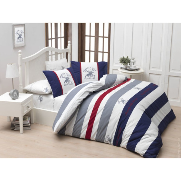 

Beverly Hills Polo Club C 001 Dark Blue полуторный (13462)