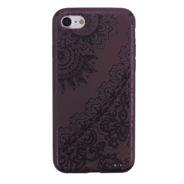 

TPU чехол Secret Case Series для Apple iPhone 7 (4.7'') Узор / Черный (59034)