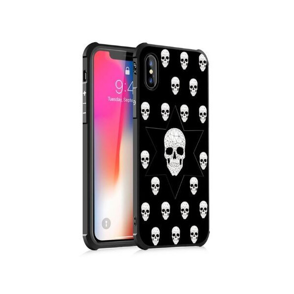 

Противоударный TPU чехол Sweet Art для Apple iPhone X (5.8") / iPhone XS (5.8") Череп (90136)
