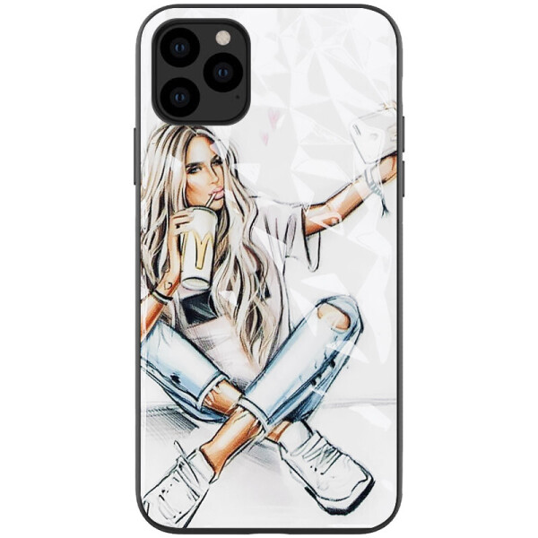 

TPU+PC чехол Prisma Ladies для Apple iPhone 11 Pro (5.8") Selfie (133653)