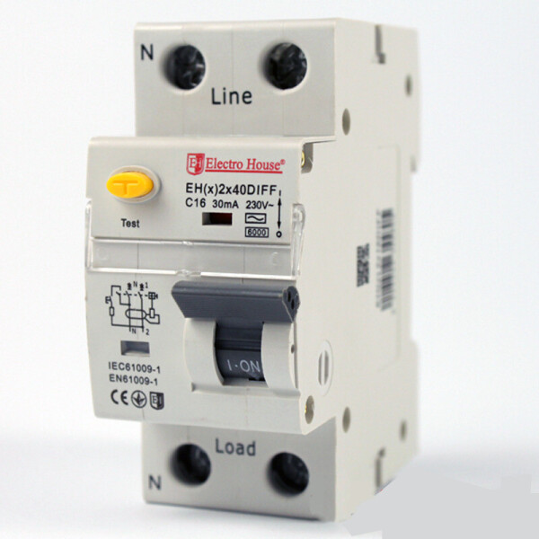 

ДИФ Автомат 40А 1P+N 30mA 4,5kA 230-240V IP20