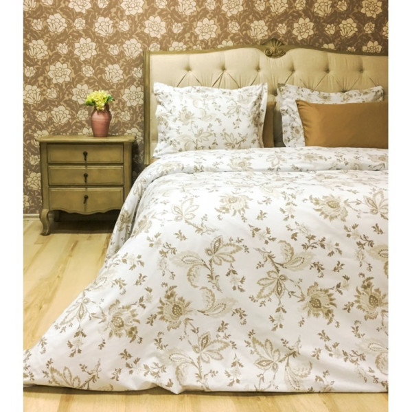 

Комплект постельного белья Lotus Premium - Vivien евро (6389)