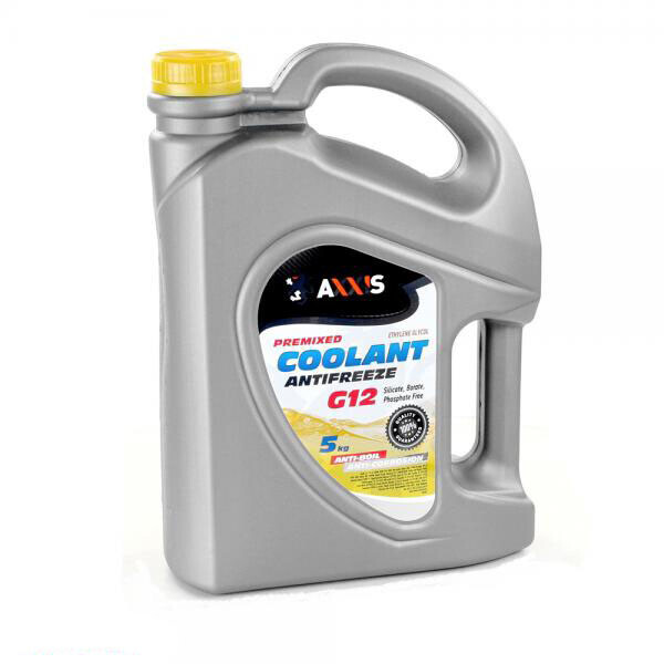 

Антифриз AXXIS G12 Сoolant 48021029828 YELLOW 5 кг