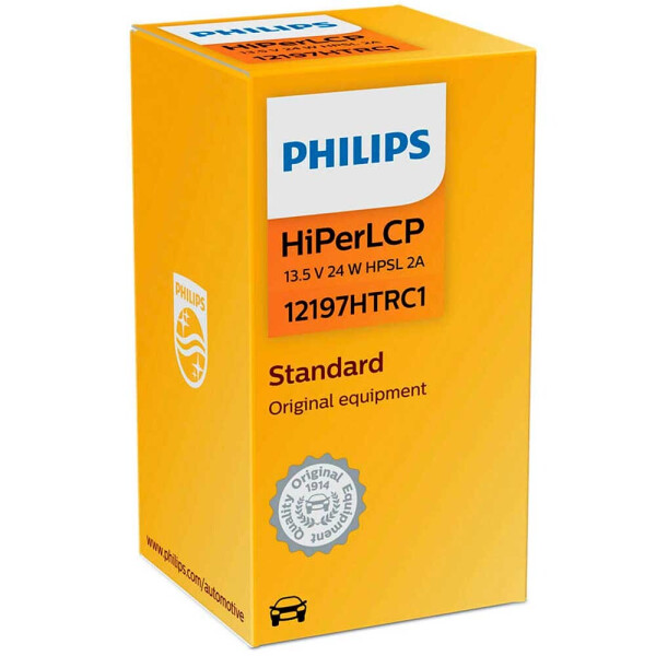 

Галогеновая лампа Philips PW24W HiPerLCP 12197HTRC1 24w 12v HPSL 2A