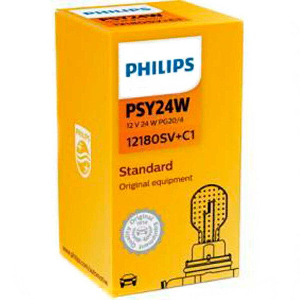 

Галогеновая лампа Philips PSY24W SilverVision 12180SVC1 24w PG20/4