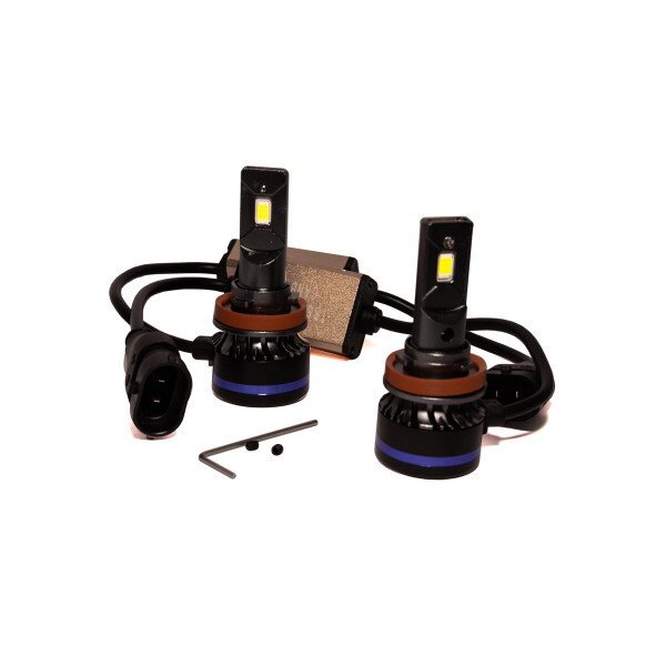 

Комплект LED ламп HeadLight T19 H11 (PGJ19-2) 45W 9-32V 6000K