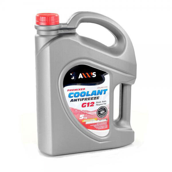 

Антифриз AXXIS G12 Сoolant 48021029822 RED 5 кг
