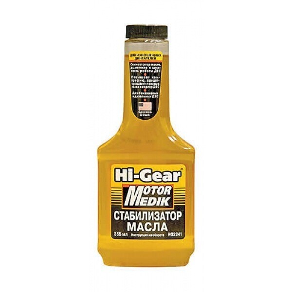 

Стабилизатор вязкости масла Hi-Gear 2241 355 мл