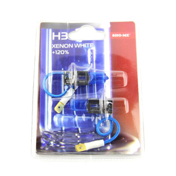

Галогеновые лампы Sho-Me H3 4300k +120% (комплект)
