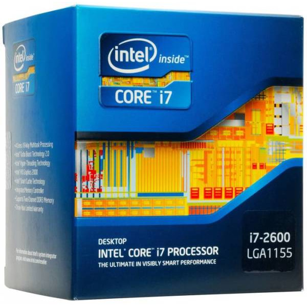 

Intel Core i7-2600 BX80623I72600 3.40GHz Socket 1155 Tray "Refurbished"