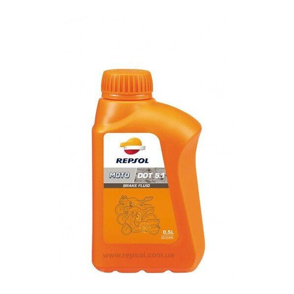 

Тормозная жидкость Repsol MOTO DOT 5.1 BRAKE FLUID, 0,5л / RP713B56