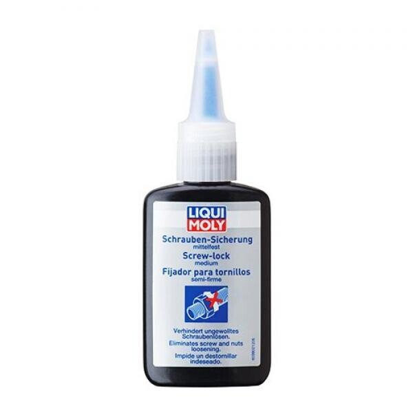 

Средство для фиксации винтов (средней прочности) Liqui Moly Schrauben-Sicherung Mittelfest 50 мл.