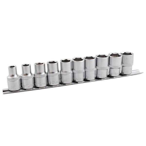 

Набор головок шестигранных 1/2" MasterTool - 10 шт. 10-24 мм(78-1211)