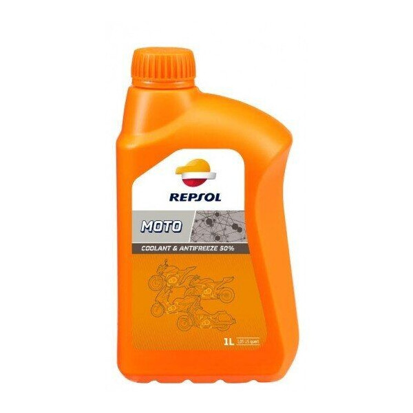 

Охлаждающая жидкость Repsol MOTO COOLANT & ANTIFREEZE 50%, 1л/RP714W51