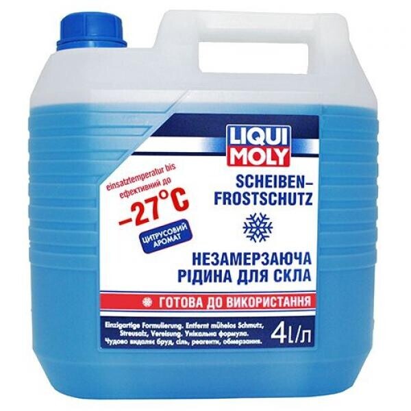 

Зимний омыватель стекла Liqui Moly Scheiben Frostschutz -27С 4 л.