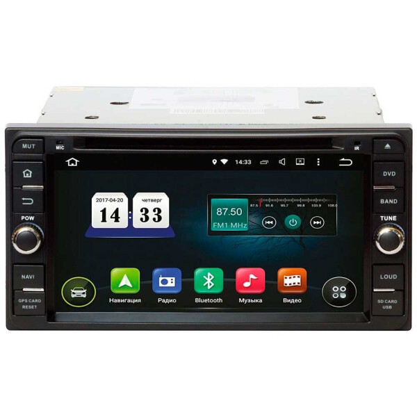

Штатная магнитола Incar TSA-2230A9 Toyota Universal