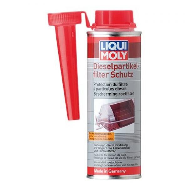 

Присадка для защиты DPF фильтра Liqui Moly Diesel Partikelfilter Schutz 250 мл