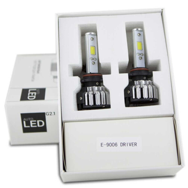 

Светодиодные лампы LED Sho-Me G2.1 HB4 (9006) 6000k 2800Lm 12v 30w