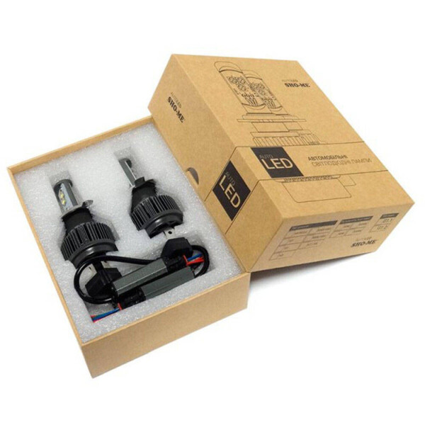 

Светодиодные лампы LED Sho-Me G1.1 H4 6000k 3200Lm 12v 40w