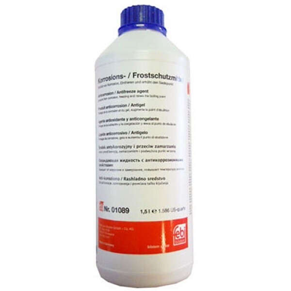 

Антифриз FEBI 01089 концентрат синий 1.5 л