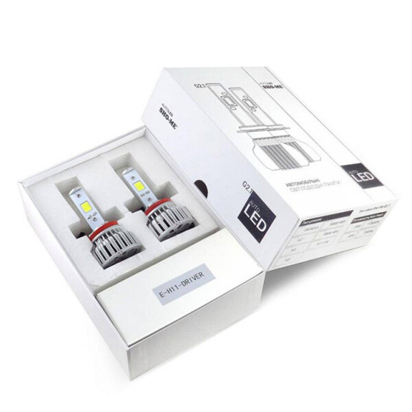 

Светодиодные лампы LED Sho-Me G2.1 H11 6000k 2800Lm 12v 30w