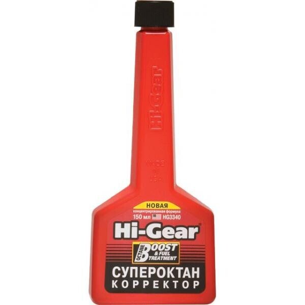 

Супероктан–корректор, концентрированная формула Hi-Gear 150 мл.