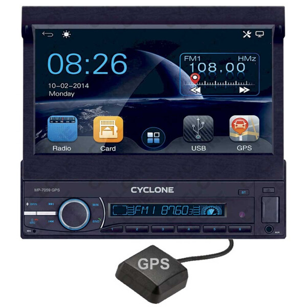

Мультимедийный центр Cyclone MP-7059 GPS