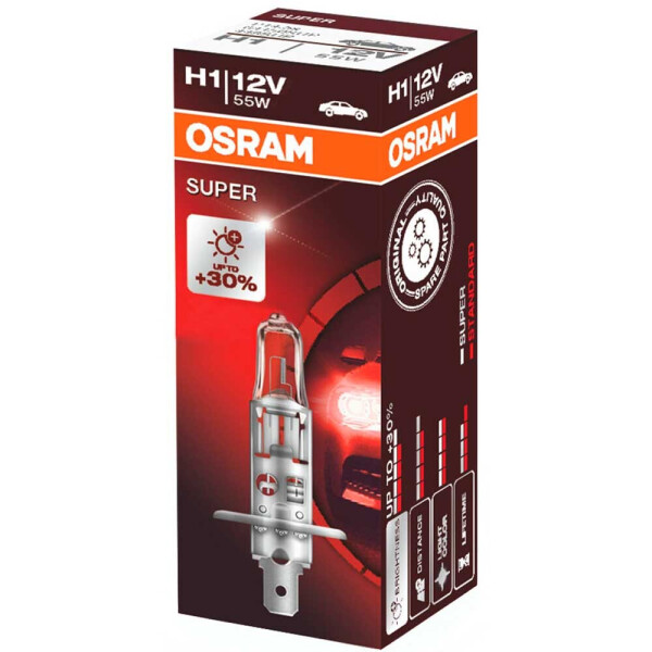 

Галогеновая лампа Osram H1 Super 64150SUPFS 55w P14.5S