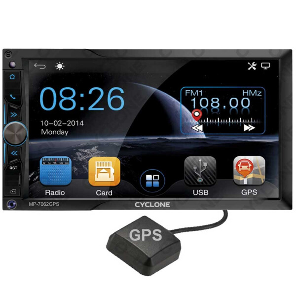 

Мультимедийный центр Cyclone MP-7062 GPS