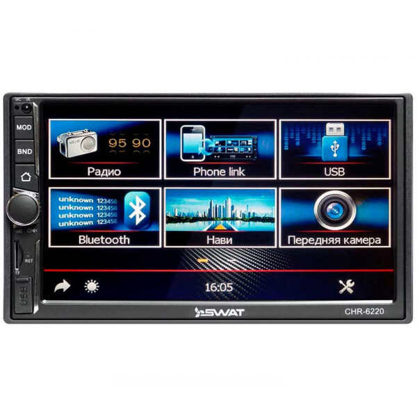 

Мультимедийный центр Swat CHR-6220SD GPS