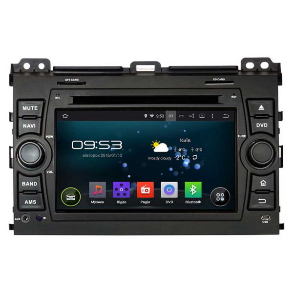 

Штатная магнитола Incar AHR-2283 Toyota Land Cruiser Prado 120 Asia 2002-2009