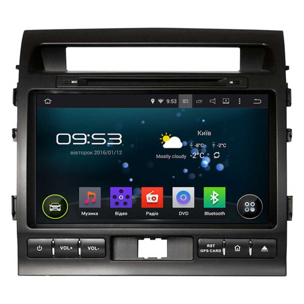 

Штатная магнитола Incar AHR-2280 Toyota Land Cruiser 200 Asia 2007-2015