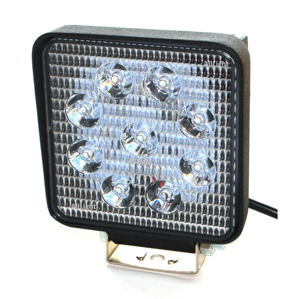 

Светодиодная фара AllLight 06type 27W 9chip EPISTAR spot 9-30V (тонкий радиатор)