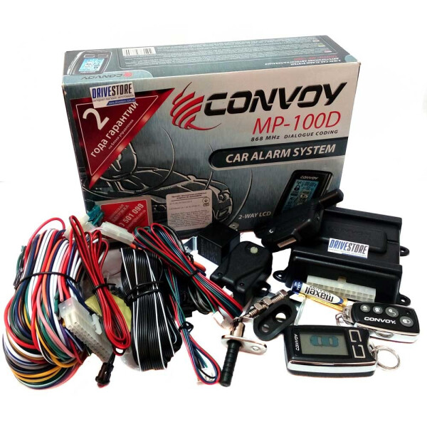 

Автосигнализация Convoy MP-100D CAN Ready