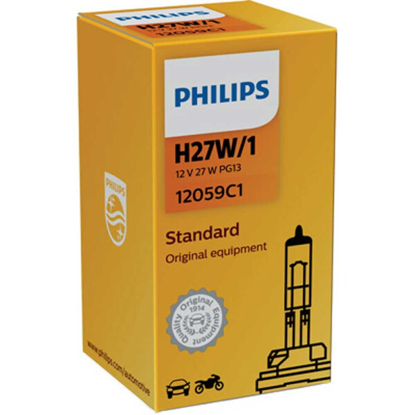 

Галогеновая лампа Philips H27W/1 (881) Vision 12059C1 27w PG13