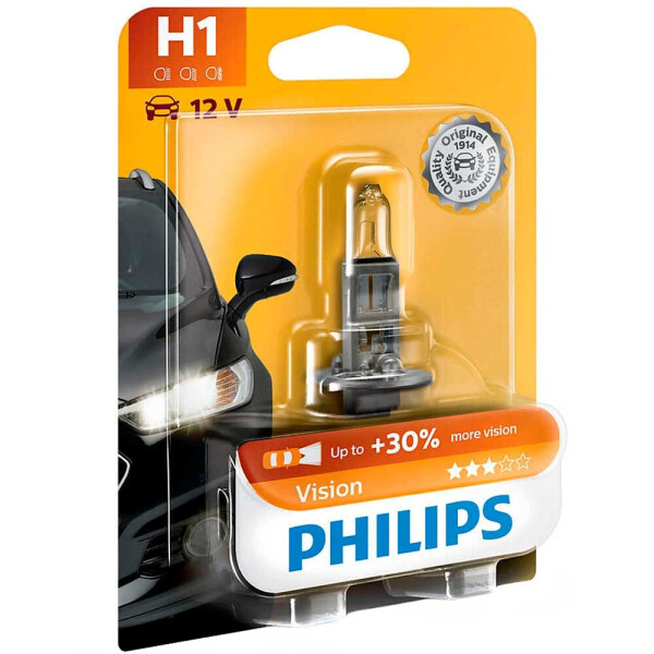 

Галогеновая лампа Philips H1 Vision 12258PRB1 55w 12v P14,5s