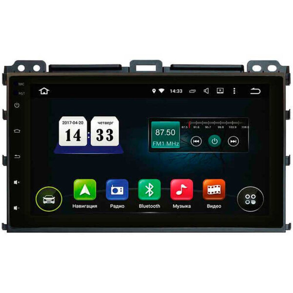 

Штатная магнитола Incar TSA-1083A9E Toyota Land Cruiser Prado 120 2002-2009