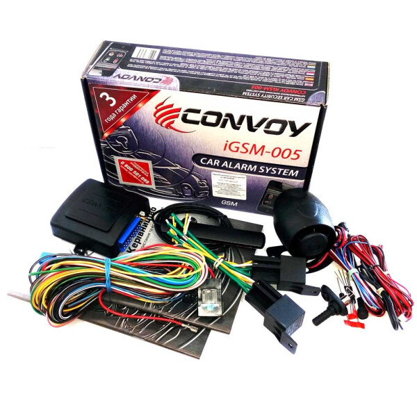 

Охранная система Convoy iGSM-005 CAN GSM