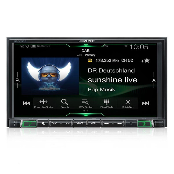 

Автомагнитола Alpine ILX-702D