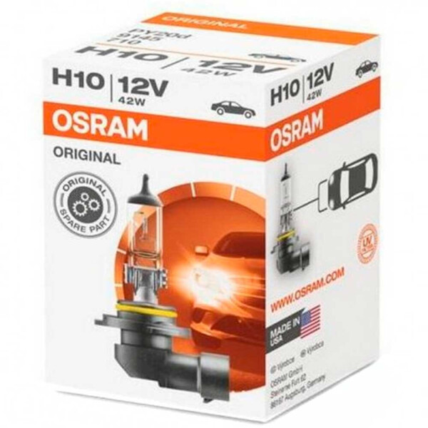 

Галогеновая лампа Osram H10 Original 9145RD 42w PY20D