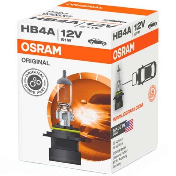 

Галогеновая лампа Osram HB4A (9006) Original 9006XS-FS 51w P22d