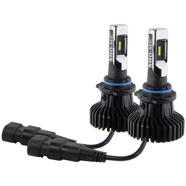 

Светодиодные лампы LED Sho-Me F2 HB4 (9006) 6500k 6000Lm 12-24v 30w