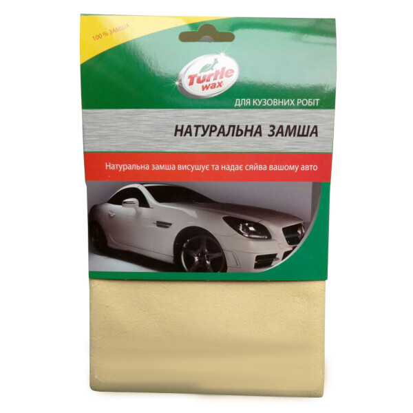 

Натуральная замшевая салфетка Turtle wax