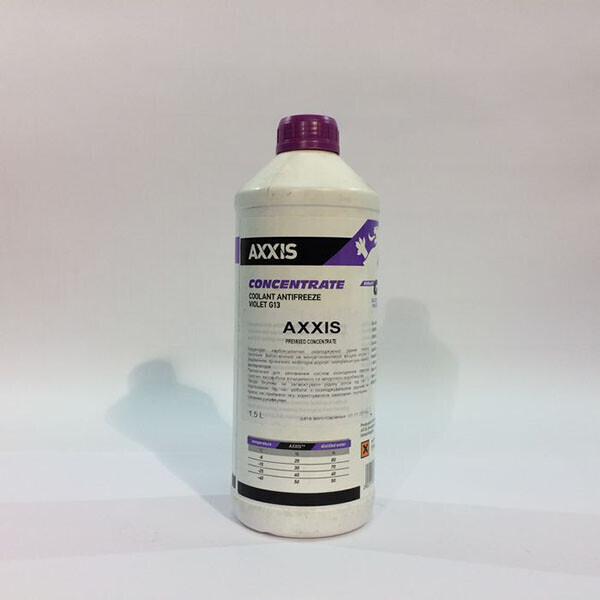 

Антифриз AXXIS G11 P999-G13-1.5 VIOLET-PURPLE концентрат 1,5 л