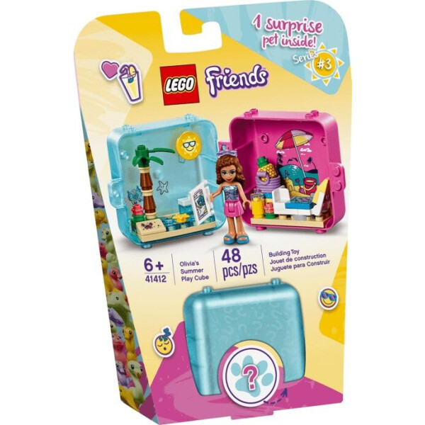 

LEGO Friends Игровой куб: лето с Оливией (41412)
