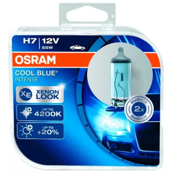 

Галогеновая лампа Osram H7 Cool Blue Intense 64210CBIHCB 55w PX26D HardDuopet