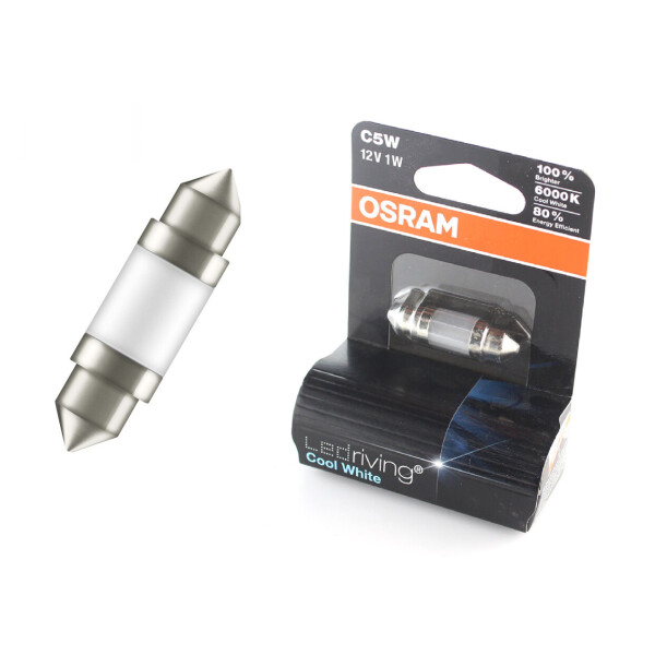 

Автолампа диоды OSRAM 6498CW-BLI 12V SV8,5 1W 6000K SET 1pcs.