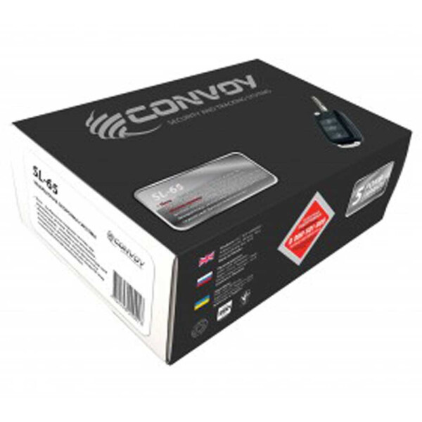 

Автосигнализация Convoy SL-65 LCD